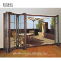 Porte patio pliante en aluminium